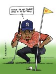 Tiger Woods flop