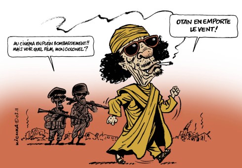 OTAN et Kadaffi