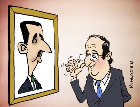 Hollande reconnait opposition syrienne