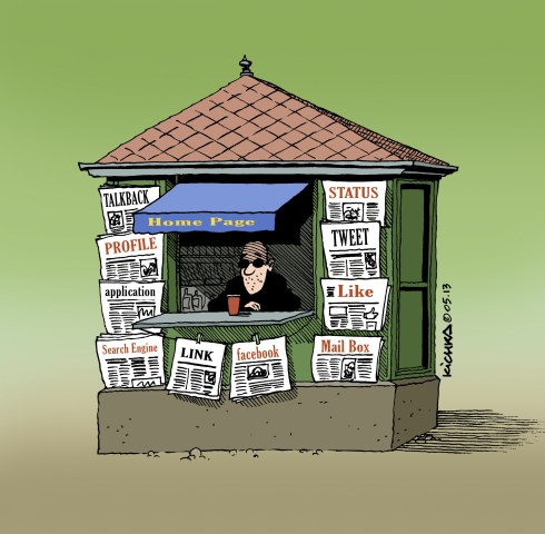 Kiosque à journaux 2013