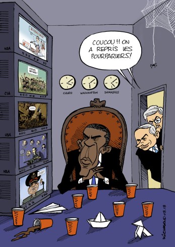 Obama et reprise des pourparlers