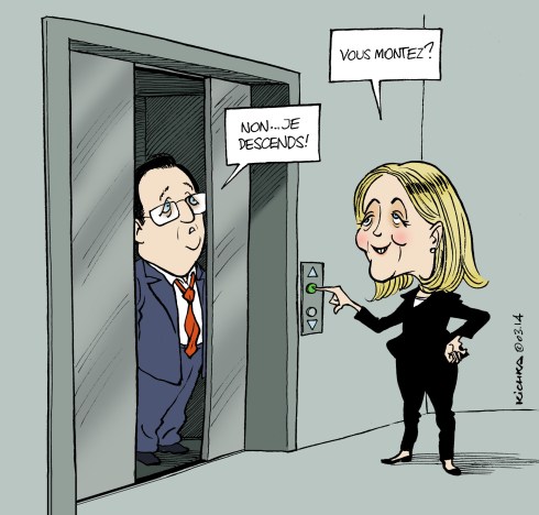 Le Pen Hollande Premier Tour