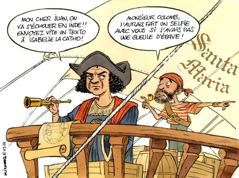 Columbus et Santa Maria