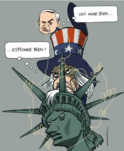 USA-Israel espionnage