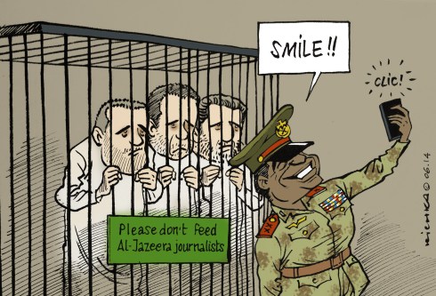 Al Jazeera journalists Egypt-Recovered