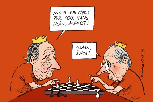 Juan Carlos et Albert 2