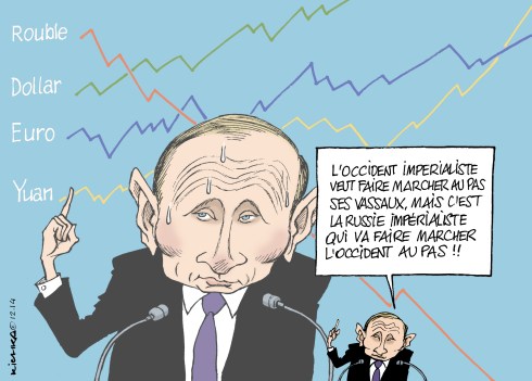 Poutine rouble discours