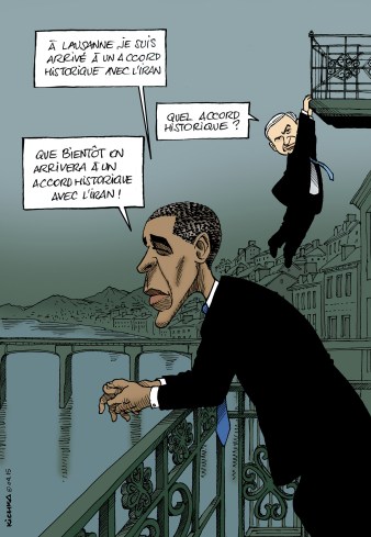Obama Bibi et Iran