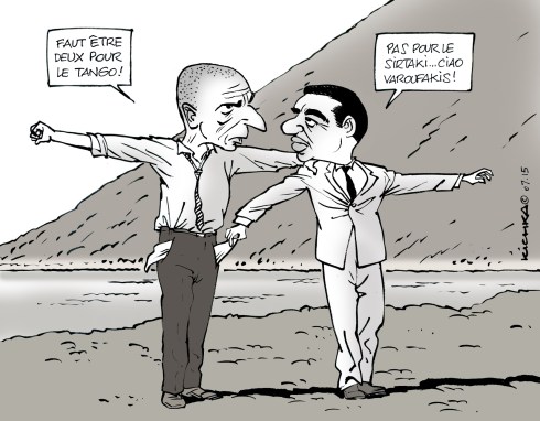 Tsipras ciao Varoufakis