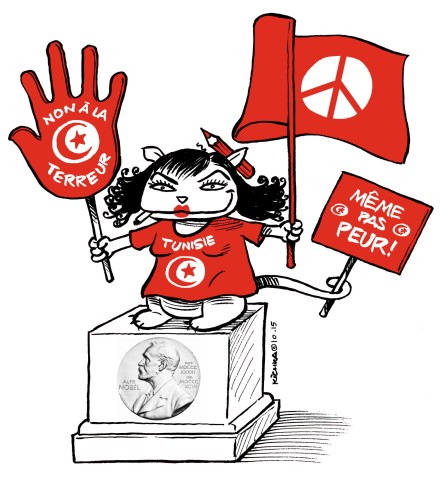 Tunisie Nobel de la Paix 2015