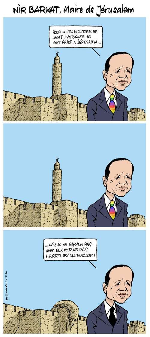 Gay Pride à Jerusalem