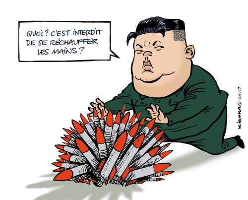 Kim Jong Un Avril 2017