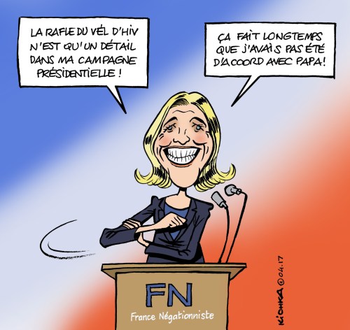 Le Pen Vel d'Hiv 2017