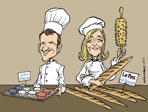 Macron Le Pen Avril 2017