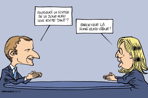 Macron Le Pen débat2