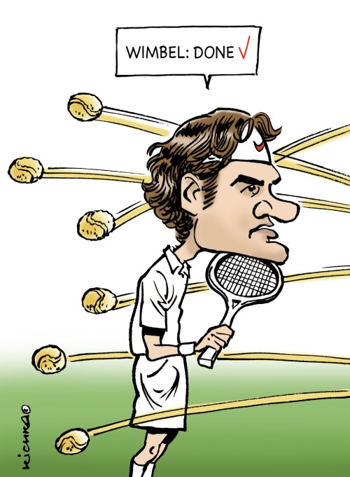 Federer Wimbeldon 2017