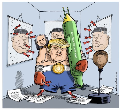 Trump &amp; Rocket man