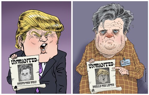 Trump vs Bannon 2018
