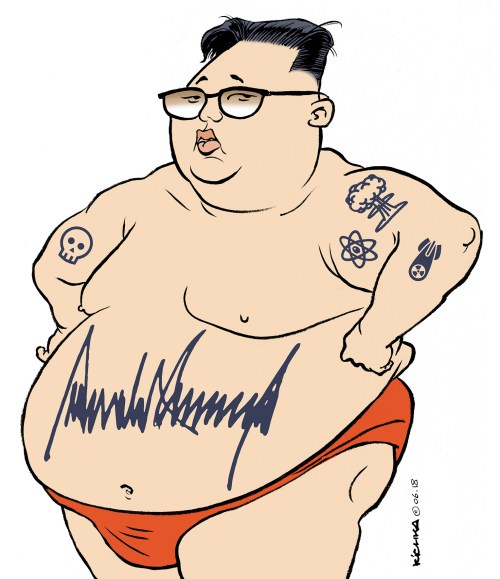 Kim Trump 2018