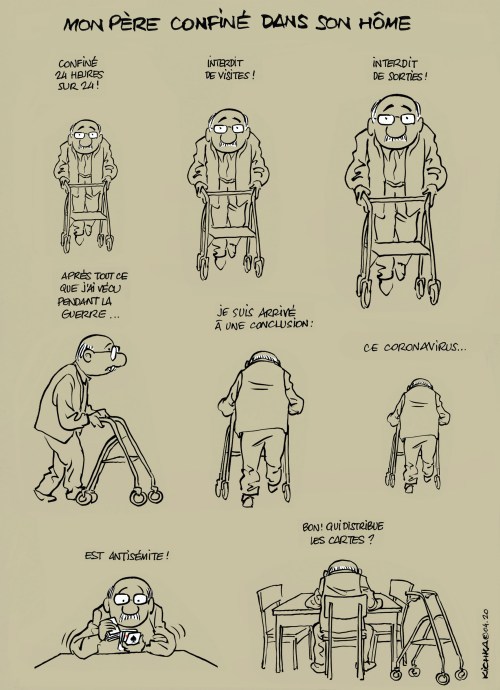 Pépé confiné Avril 2020