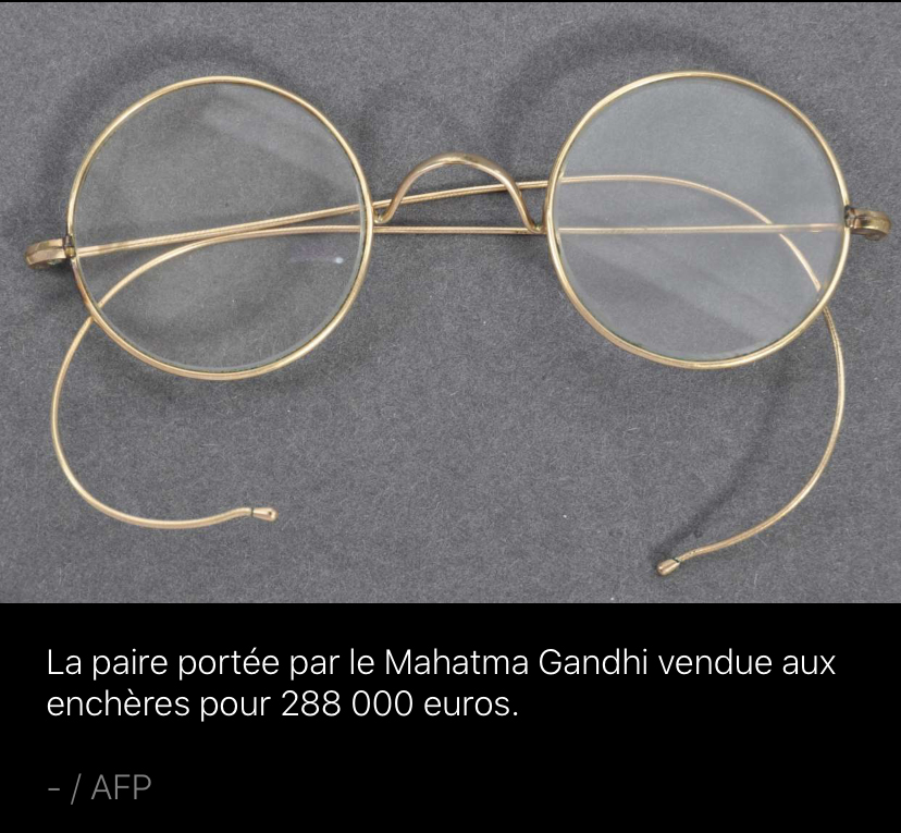 Gandhi lunettes